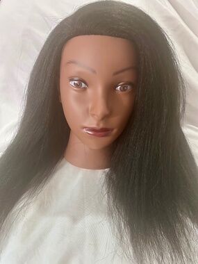 Mannequin Head with 16” hair